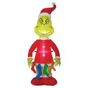 Grincheux gonflable, 6,4', multicolore