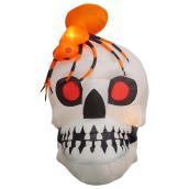Crâne gonflable avec araignée Airblown(MD)