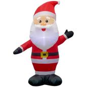 Père Noël gonflable Gemmy en polyester