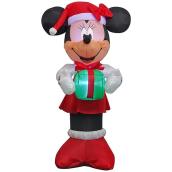 Disney Inflatable Minnie with Gift - Polyester