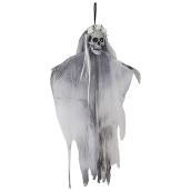 Squelette suspendu Holiday Living, 4 pi, blanc, gris et noir