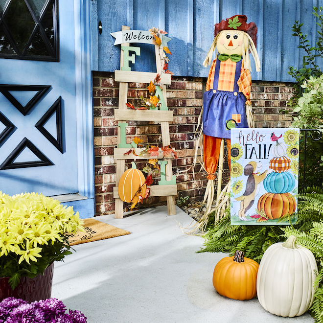Holiday Living Pumpkin Orange 9-in 75083 | RONA