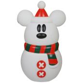 Mickey Mouse lumineux de Disney, 14,5 po x 9.2 po x 24,2 po, extérieur, plastique, blanc