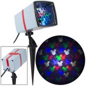 Disney Holiday Lightshow Projection - Mickey Mouse - Snowstorm - 8-in - Multicolour
