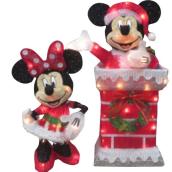 Disney - Mickey And Minnie - 3D Sculpture - 12.5-in x 12-in x 18.3-in