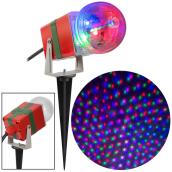 Projecteur de Noël Gemmy, étoile filante, 10 po, multicolore
