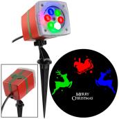Projecteur Joyeux-Noël Gemmy, 3,38 po x 4,96 po x 11,7 po, multi