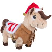 Cheval de Cowboy animé en peluche, Gemmy, 15 po