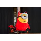 Universal 3.5-ft Inflatable Stuart the Minon as Devil