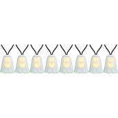 Holiday Living 8-Count 7.87-ft LED Battery-Operated Musical Ghost String Lights