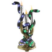 Holiday Living Animatronic Lighted Musical Halloween Candelabra Decoration with Multicolour LED Lights