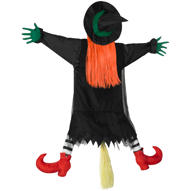 Holiday Living Wilma Wipeout Crashing Witch 6-ft x 4.5-ft