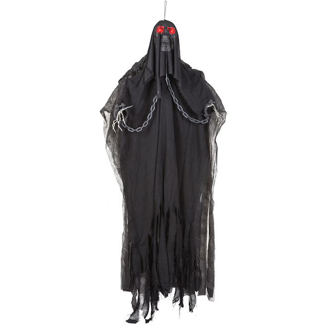 Holiday Living Animated Hanging Reaper in Chains 6-ft