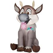 Disney Airblown Lighted Baby Sven from Frozen - 3.5-ft