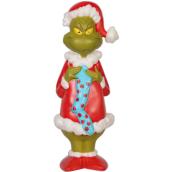 Décoration de Noël autoportante Dr Seuss de 24,21 po, Grinch illuminé avec lumière incandescente blanche (1/pqt)