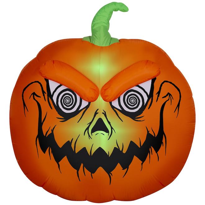 CELEBRATIONS BY L&CO Jack-O-Lantern LED Inflatable 6-ft