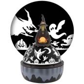 Célébrations BY Landon & Co. White Images Witch Globe LED Halloween Decoration Projector