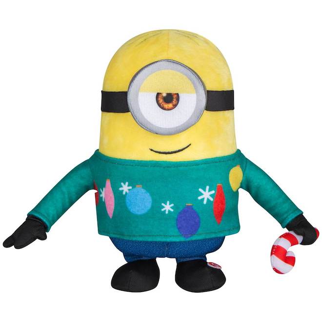Universal Christmas Minion Stuart Animated and Musical - 8.25-in