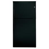 Top-Freezer Refrigerator 33" - 21.2 cu. ft. - Black