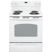Freestanding Electric Range - 5 cu. ft. - White