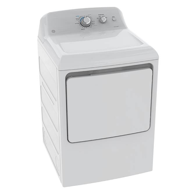 GE APPLIANCES Gas Dryer with Humidity Sensors 7.2 cu.ft. White GTD40GBMKWW RONA