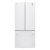 French-Door Refrigerator with Water Dispenser - 20.8 cu. ft. - White