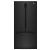 GE French Door Refrigerator 33-in - 18.6-cu ft - Black