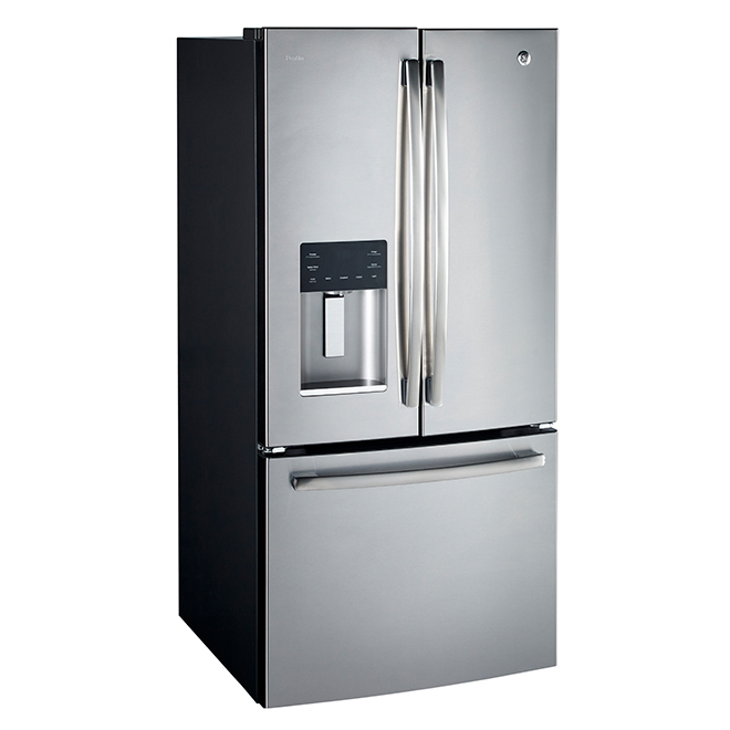 Ge Profile French Door Refrigerator 23 8 Cu Ft Stainless