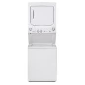 GE 24-in Electric Laundry Center 2.6 and 4.4-ft³ White