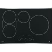 GE Profile Induction Cooktop with Bridge Element - 30-in - Black Stainless Style
