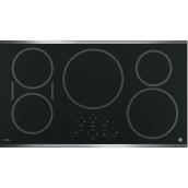 GE Profile Induction Cooktop with Bridge Element - 36-in - Black Stainless Steel