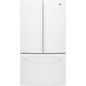 GE French Door Refrigerator - 36-in - 26.7-cu ft - White