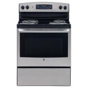 Cuisinière à serpentins avec TrueTemp(MC), 5,0 pi³, 30", inox
