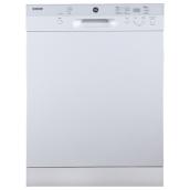 Lave-vaisselle encastré avec CleanSensor, 24", blanc