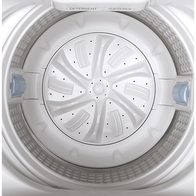 GE SpaceSaving Top Load Washer 8 Cycles 2.8cu ft White