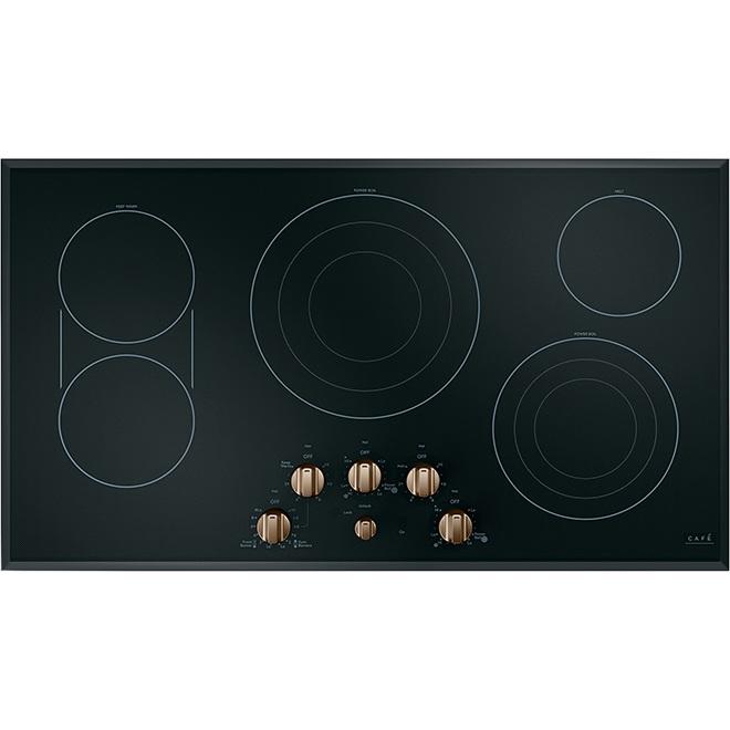 GE Café Cooktop Control Knobs - Brushed Bronze - 6-Pieces