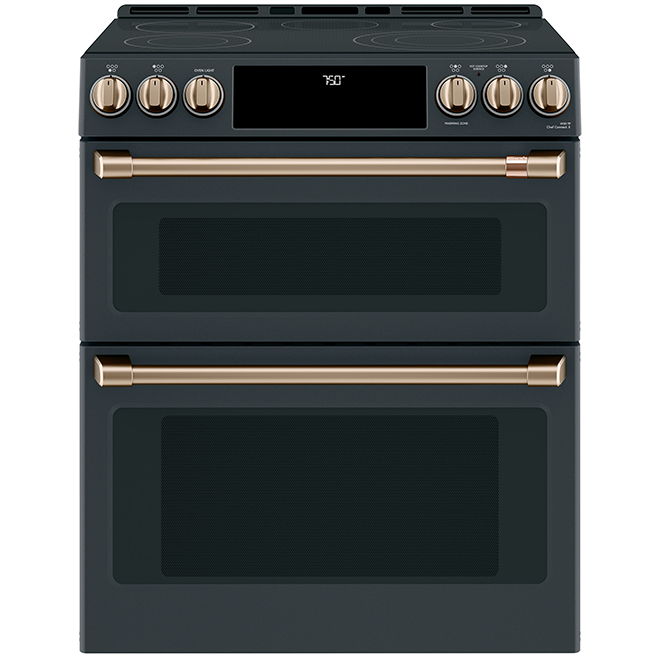 GE Café Kitchen Range Brushed Bronze Knobs and Handles