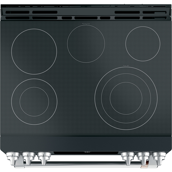 Cuisinière encastrable Café(MC) à convection, 30", 5,7 pi³, noir