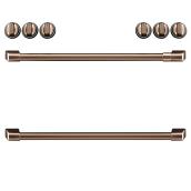 GE Café Brushed Copper Kitchen Range Knobs and Handles