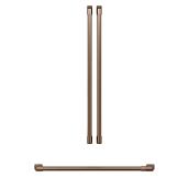 GE Café 36-in Refrigerator Handles - Brushed Copper