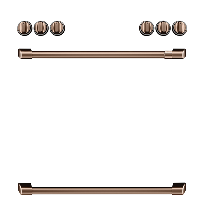 GE Café® Electric Range Handle and Knobs Set - Copper