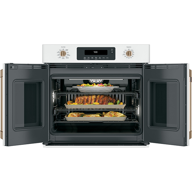 Cafe French Door Convection Oven 5 Cu Ft 30 Matte White
