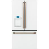 French-Door Refrigerator - 36" - 22.2 cu. ft. - Matte White