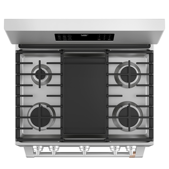 Café(TM) Free-Standing Gas Range - 30" - 5.6 cu. ft. - SS