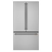 GE Café Counter-Depth Refrigerator - Wi-Fi Connectivity - 23.1-cu ft - Stainless Steel - 36-in