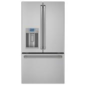 Café 22.2-ft³ Stainless Steel Counter-Depth French Door Refrigerator with Hot Water Dispenser