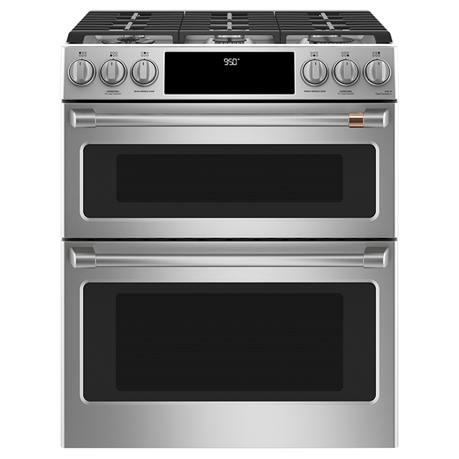 Café Stainless Steel 6.7-ft³ Double Oven Built-In  -Fuel Range