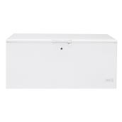 Congélateur horizontal GE Appliances, 21,7 pi³, métal, blanc