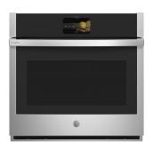 Connected Wall Oven with Screen - 5 cu. ft. - Stainless