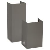 Cache-Conduit pour hotte de cuisine, 10', ardoise